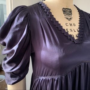 Like New See by Chloe Navy Silk Dress